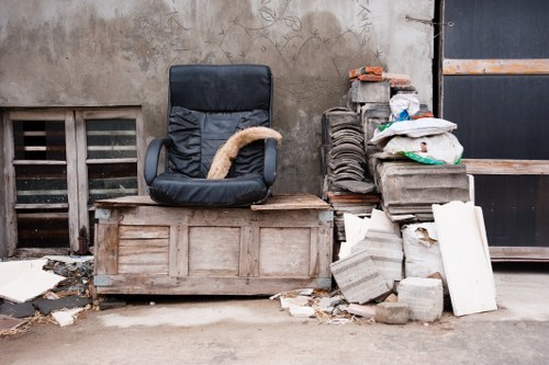 Business waste removal services in Heston