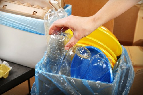Residential waste disposal process